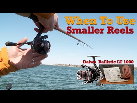 Using Smaller Reels (Daiwa Ballistic LT 1000)! 