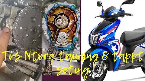 TVS NTROQ taiming chain change...#assam