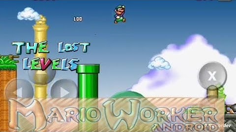 Mario Worker Android: (Mario Worker Android the lost levels) Maze town by me.
