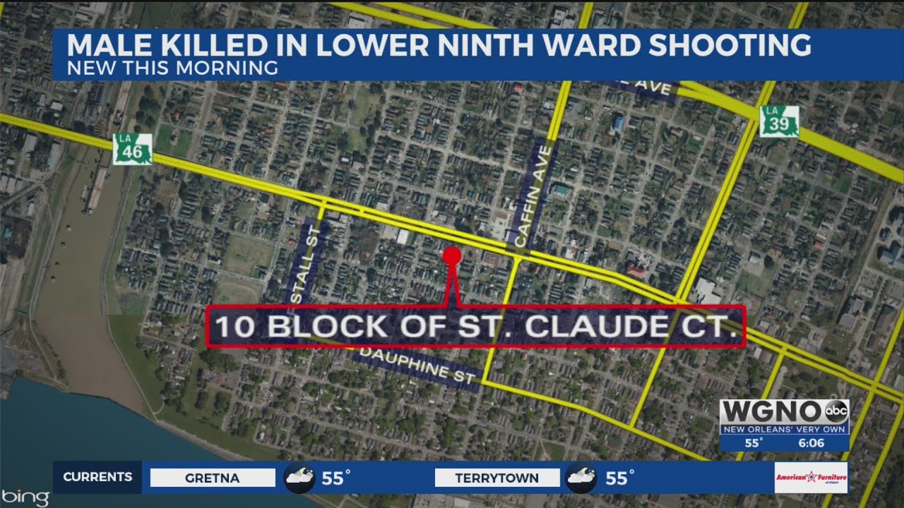 NOPD Man killed in Holy Cross neighborhood Sunday night YouTube