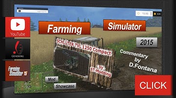 FS15 Mod Showcase - Schlüter TVL1250C [eng]