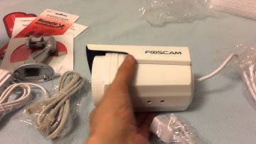 Foscam FI9803EP Unboxing
