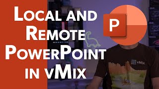 Using PowerPoint in vMix.  Locally and remotely with Live Present. screenshot 4