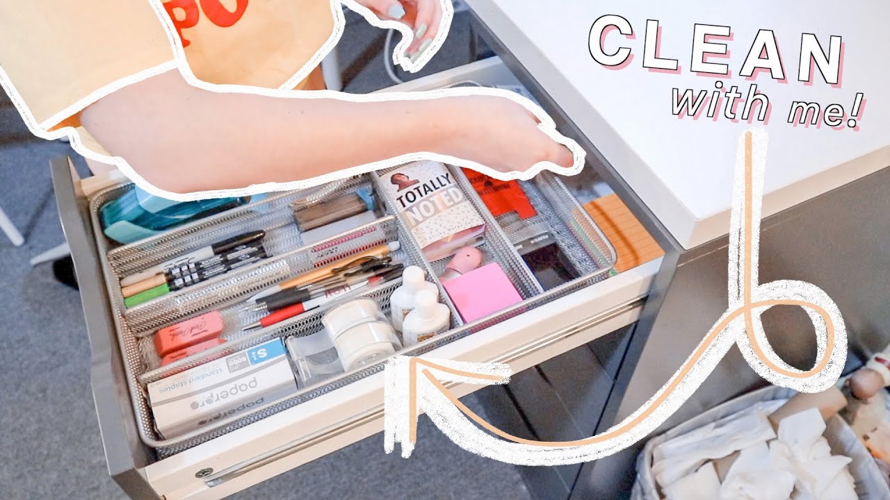 Deep Clean & Organize My Room With Me 🧹🙌🏻🛌| quarantine day 12