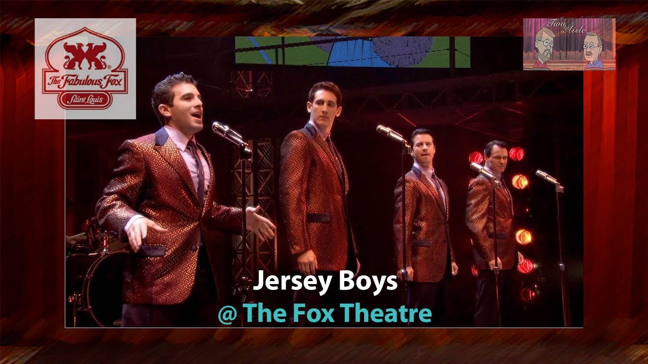 jersey boys at the fox