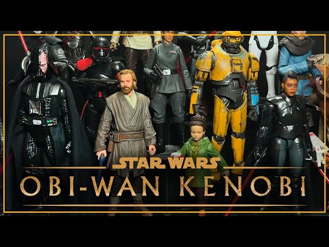 My OBI-WAN KENOBI 6" Figures - Setting up my Star Wars: Black Series shelf