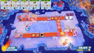 Overcooked 2 - Christmas 1-4 :: 2 Players - Score: 2520