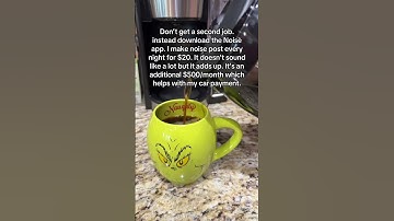 Could you use extra cash download the Noise app use code to get $10 #noise #husty #sidehustle