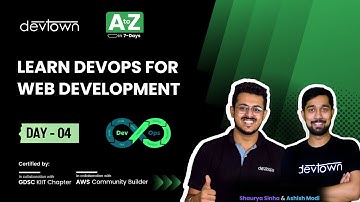 [LIVE] DAY 04 - Learn DevOps for Web Development | COMPLETE in 7 - Days