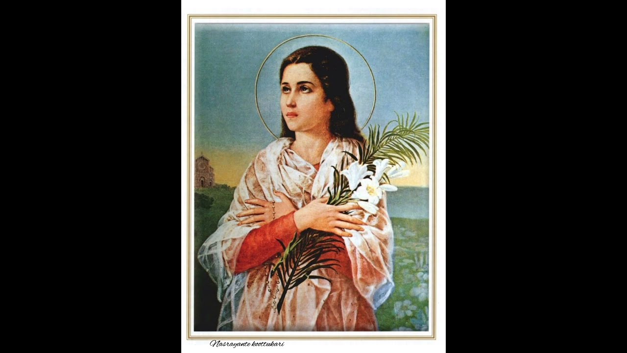 Kshemichiduvan feast day st maria Goretti 