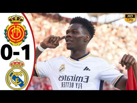 Real madrid vs Mallorca 1-0• Real madrid highlights •Highlights &amp; All Goals-2024