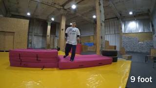 My training in parkour Park, Kapa