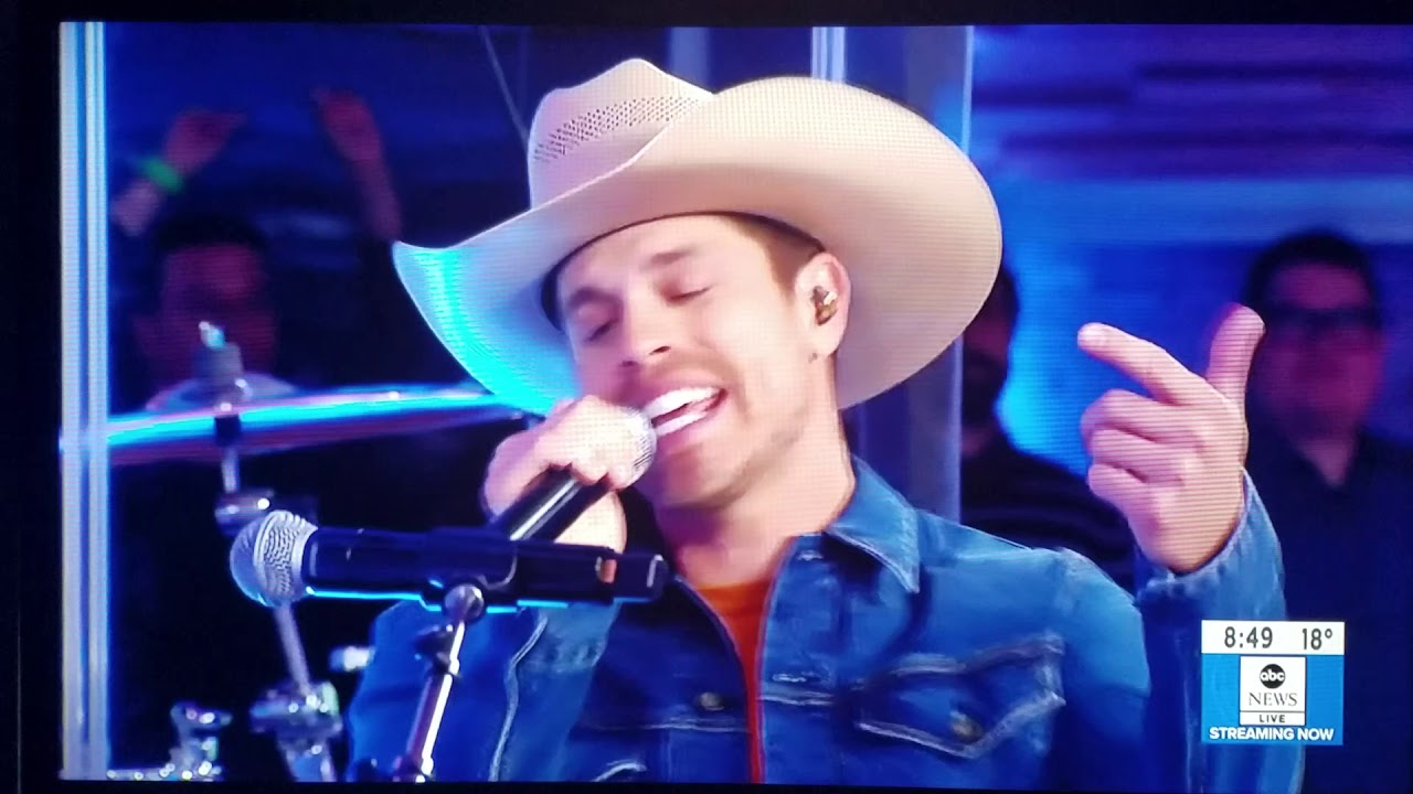 Dustin Lynch Ridin' Roads (Live On GMA) YouTube