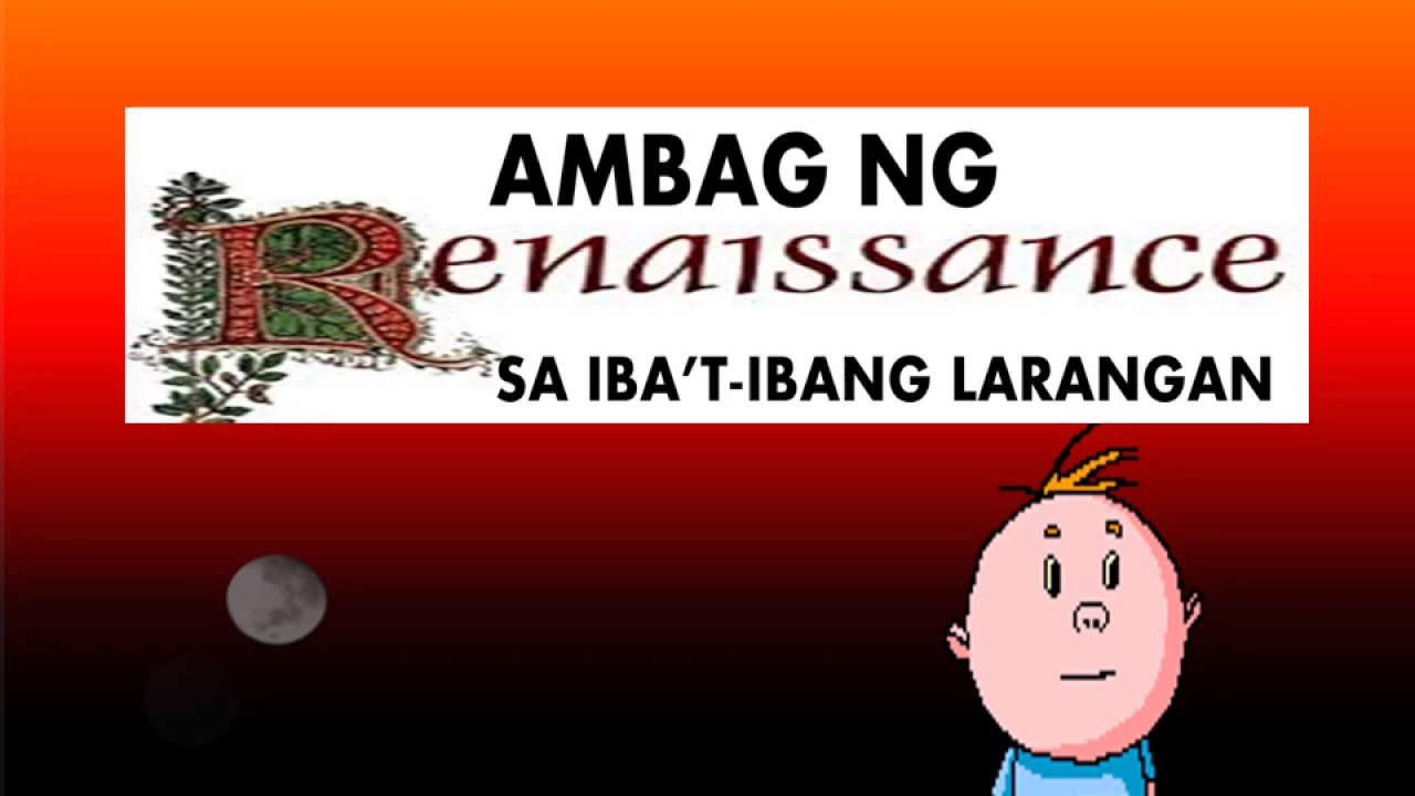 Ambag ng Renaissance sa Daigdig - YouTube