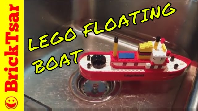 vintage lego boat