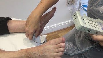 Doppler sounds in the feet