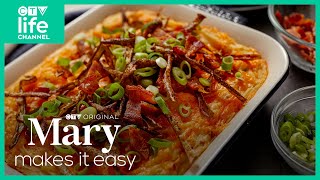 Twice Baked Potato Casserole Recipe | Mary Makes It Easy