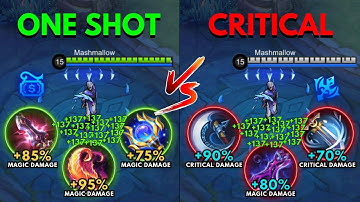 Aamon One Shot Build vs Aamon Critical Build