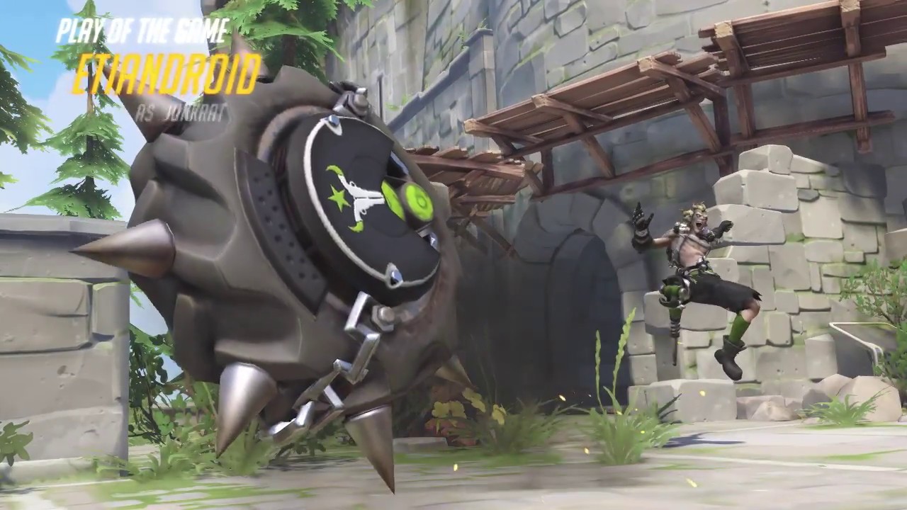 Overwatch - Junkrat play of the game