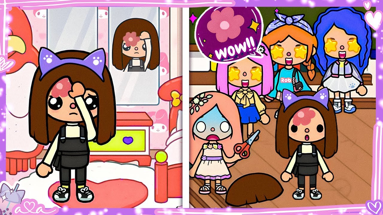 Ich bin plötzlich beliebt wegen meinem Muttermal 🌸 Traurige Toca Boca Geschichte 😢 Alles Ava Gaming