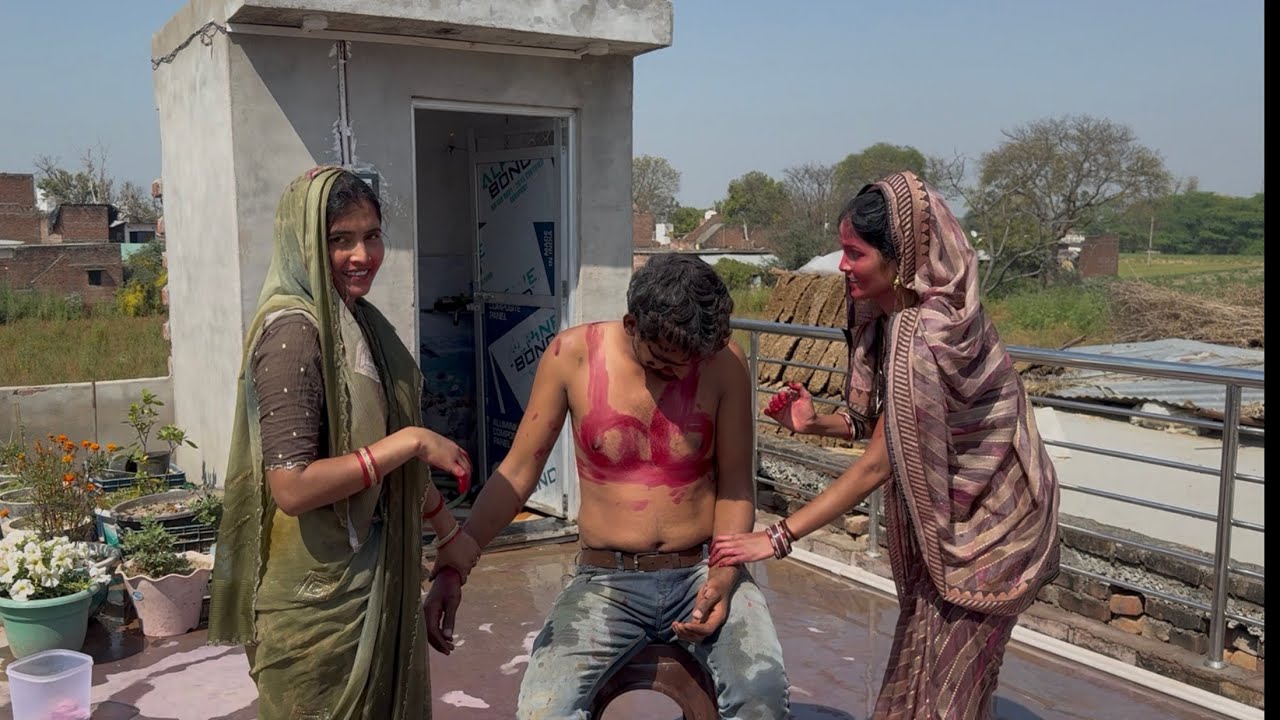 देवर भाभी होली part 2 😂🫟 very funny होली 😁