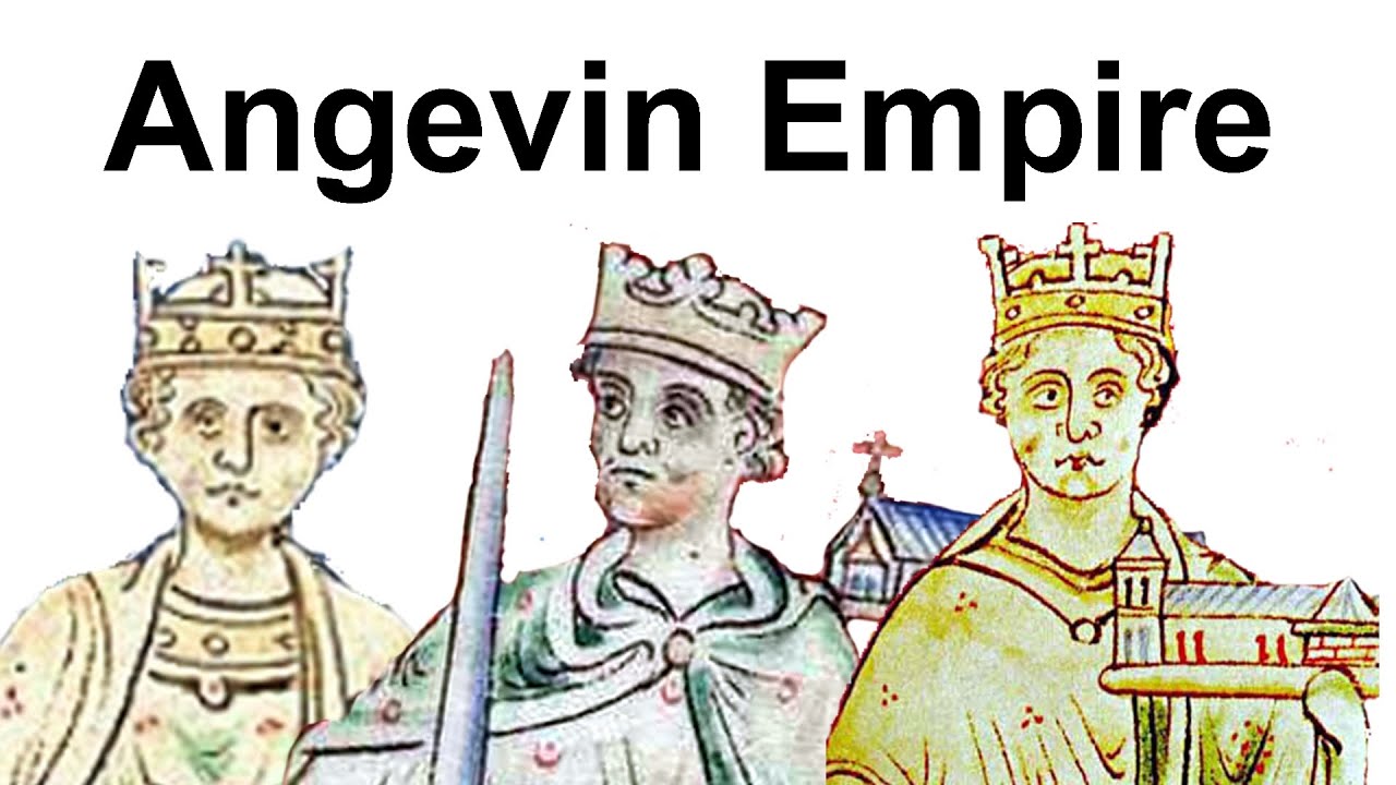 The Angevin Empire in Western Europe (11541214) YouTube