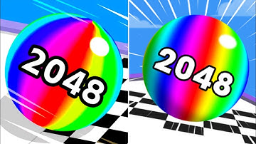 Ball Run 2048 Android iOS Gameplay Level 53-374