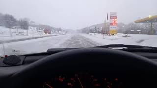 Opel Vectra İle Karlı Sürüş Sabah Saatleri Ilk Kar Snow Driving
