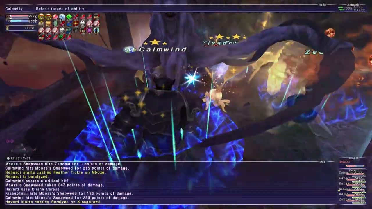 FFXI Vengeance 25 Mboze KI1 and KI2