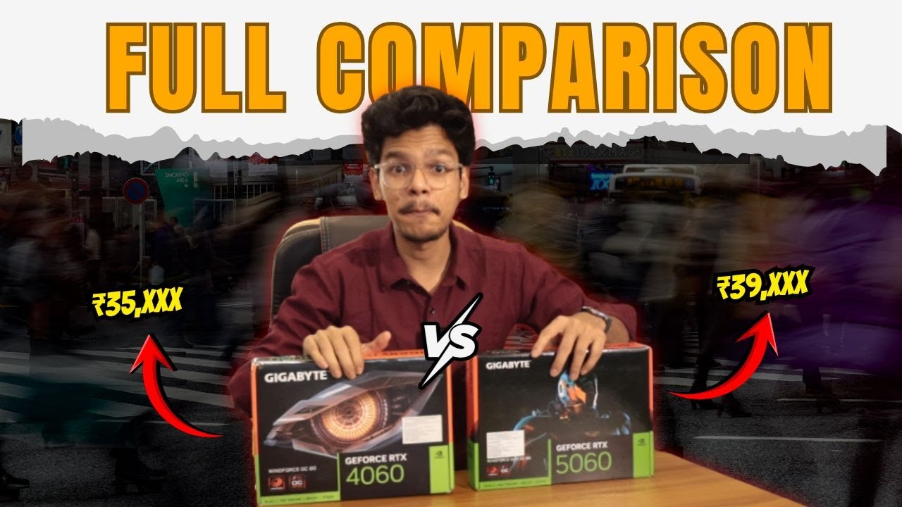 RTX 5060 8GB Vs RTX 4060 8GB Desktop GPU | Full Hindi Review