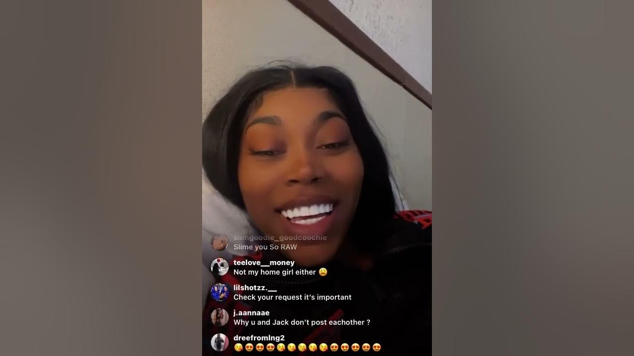 Dougie B says “ I love you” to Asian doll on Instagram live - YouTube