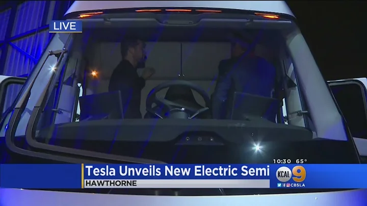 Tesla Unveils New Semi-Truck That Is All That And More