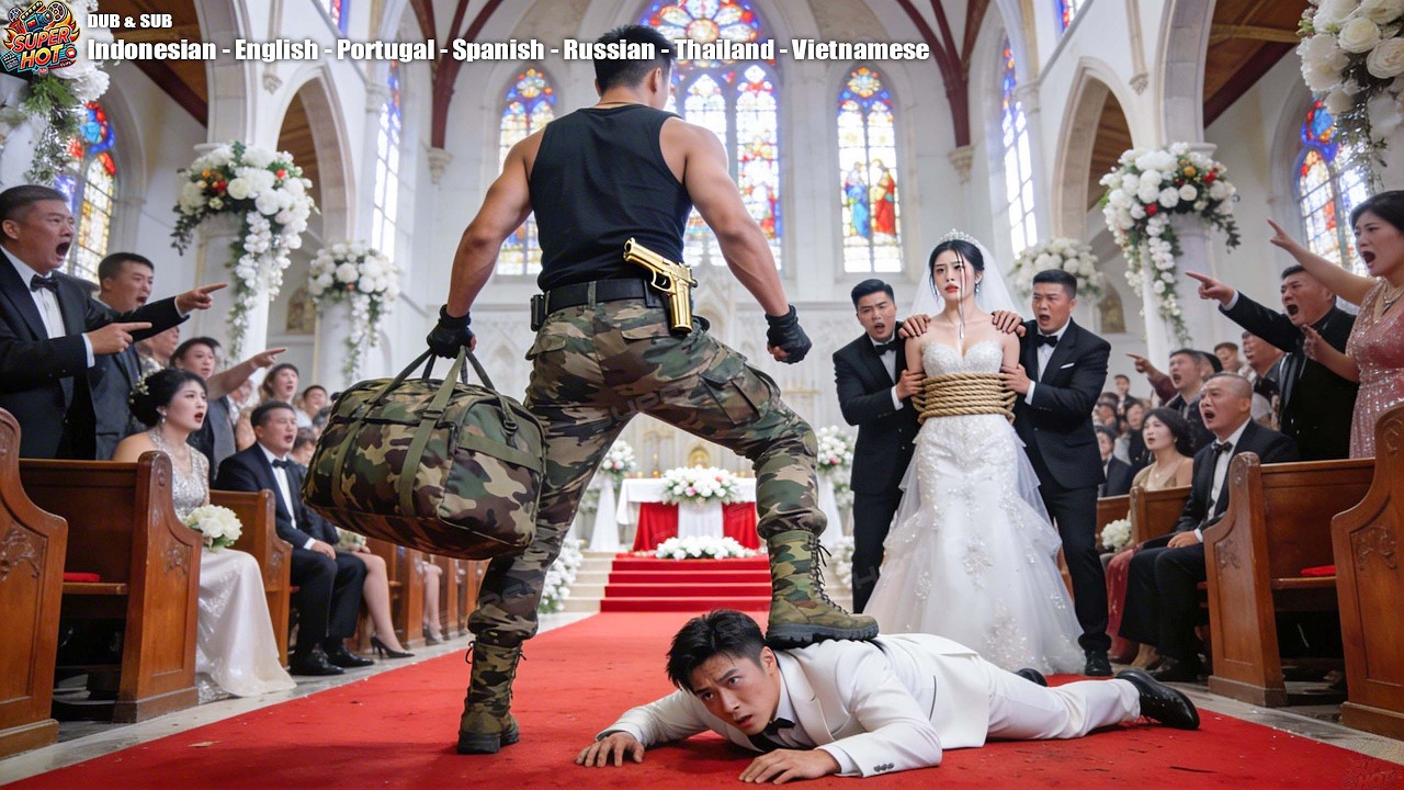 Секретный Агент Возвращается На Свадьбу Видит Свою Жену И Разрушает Всю Вечеринку