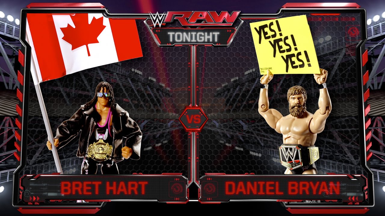 Bret Hart vs. Daniel Bryan: Action Figure Showdown
