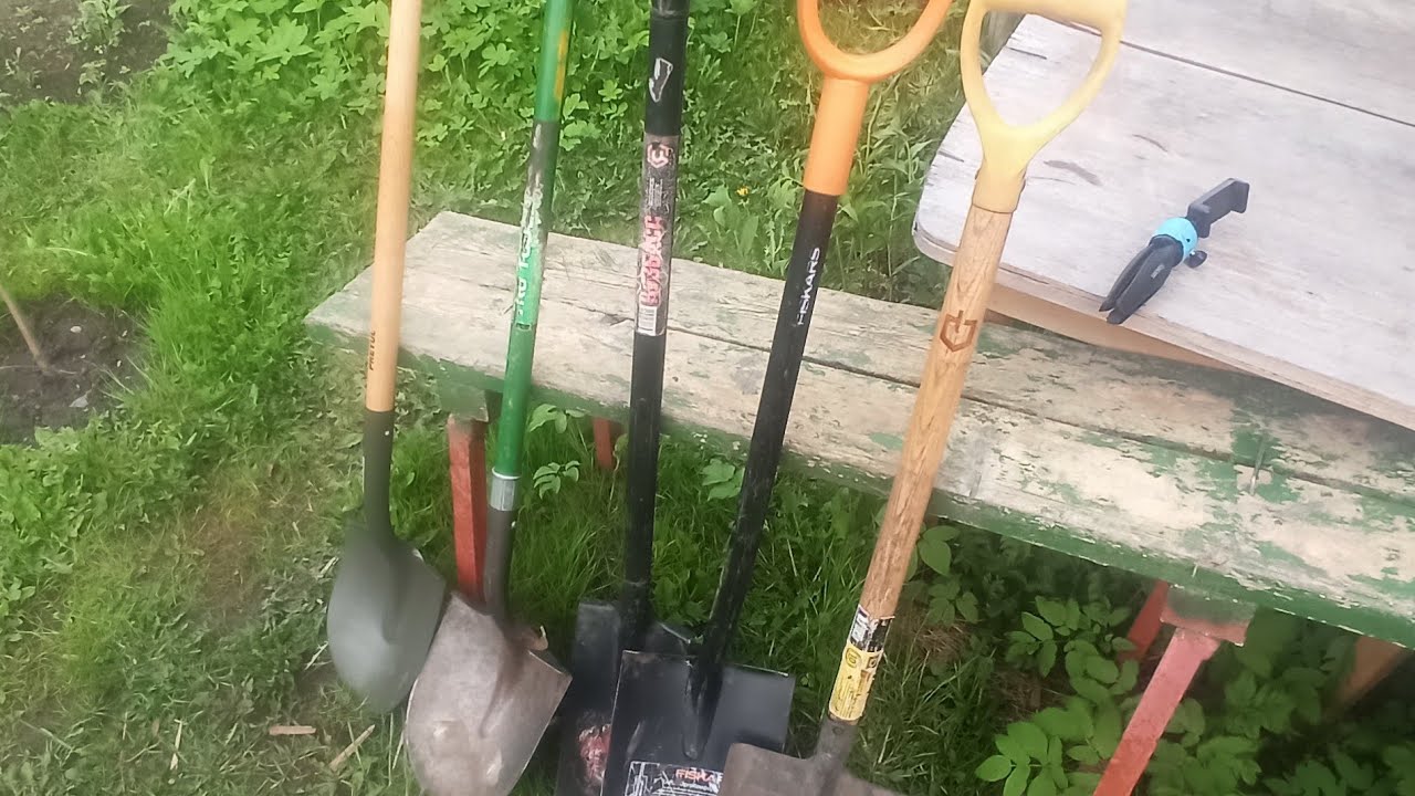 Время копать огород: какая лопата лучше? FISKARS, TRUPER PRETUL, ЦЕНТРОИНСТРУМЕНТ, итд.
