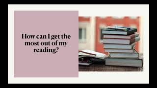 Setting a Purpose for Reading and Textbook Reading Wealth