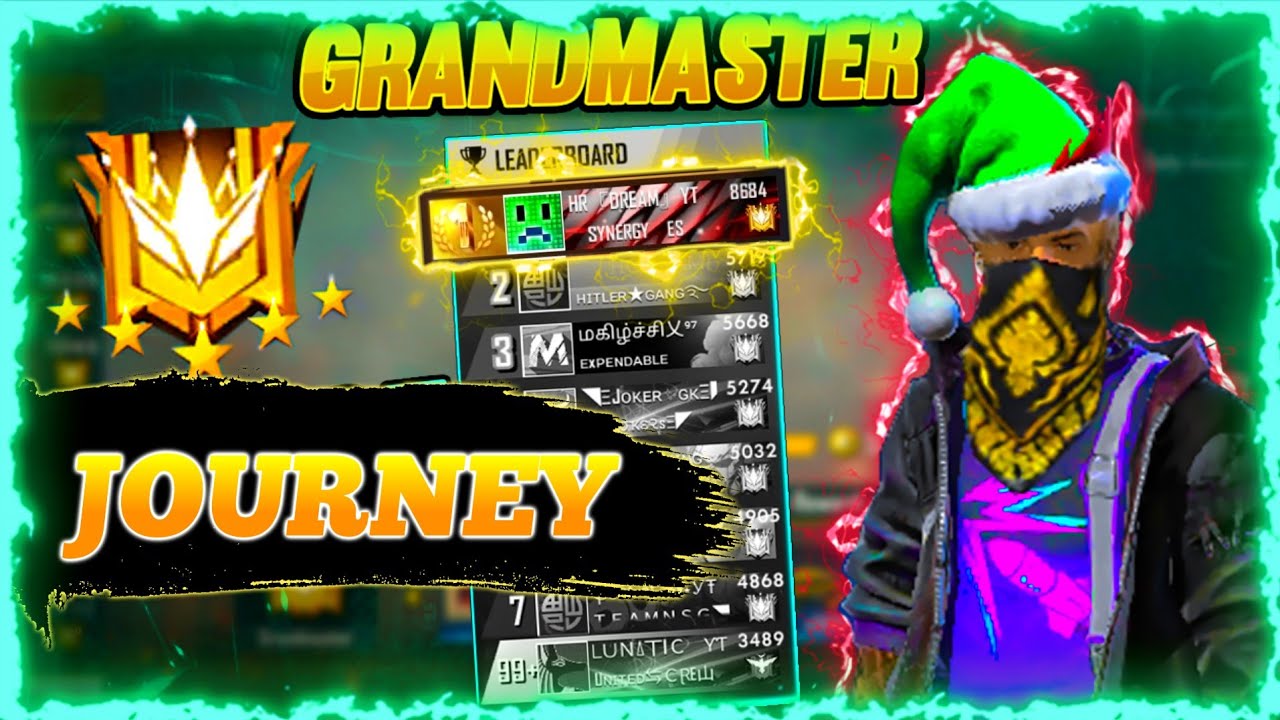 Grand master journey up to || top 1 global player - YouTube