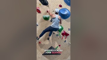 Three flags in climbing #bouldering #climb #howtoclimb