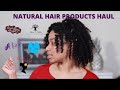 NATURAL HAIR PRODUCTS HAUL PART 1: COME SEE WHAT I GOT FROM CAMILLE ROSE, AS I AM, CURLS & MORE...