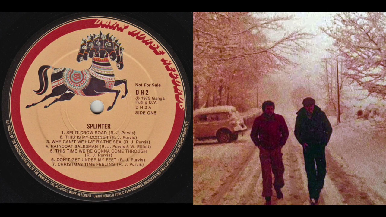 Splinter - Christmas Time Feeling lyrics - Dark Horse Records promo LP ...