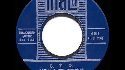 1964 HITS ARCHIVE: G.T.O. - Ronny & the Daytonas