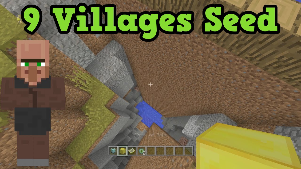 Minecraft Xbox 360 / PS3 Seed *9 VILLAGES* & 4 BLACKSMITHS - YouTube