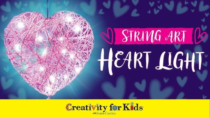 String Art: Valentine's Day String Heart Craft Tutorial - Craft Klatch