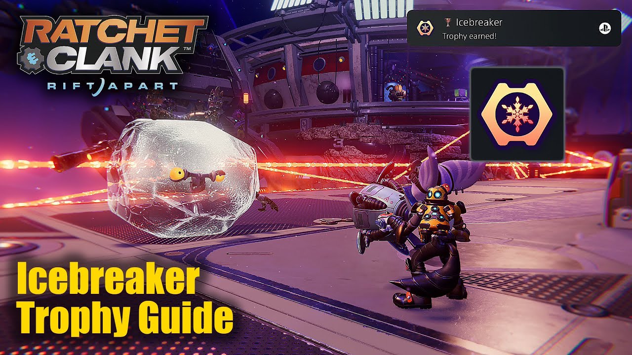 Ratchet & Clank Rift Apart • Icebreaker Trophy Guide (Melee Five Frozen