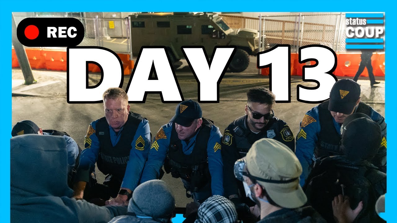 🚨BREAKING: Cops CLASH With Protesters on Day 13 Of ICE Prisoner Hunger Strike