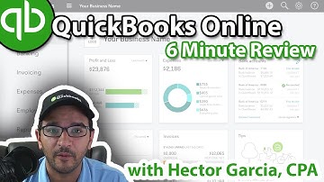 QuickBooks Online in 6 Minutes (Review & Tutorial)