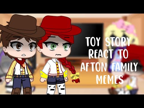 Toy Story React To Afton Family Memes || Fnaf || Gacha Club || Itz Tiger Kitty