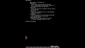 One Minute Java. JVM memory #java #programming #programação  #shorts #computerscience