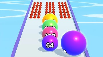 Ball Run 2048 Merge Number ! MAX LEVELS Gameplay Walkthrough New Update Part 424 android, ios