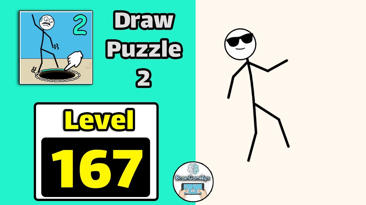 Draw Puzzle 2: One line one pa - Level 167 Answer